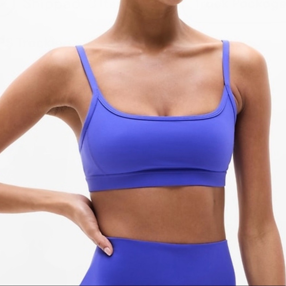 Athleta Square Neck Sports Bra D-DD